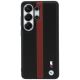 3. Etui BMW Perforated Stripe Logo MagSafe do Samsung Galaxy S26 Ultra - czerwone