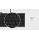 4. KeySonic KSK-5010ELC (DE) klawiatura Dom USB QWERTZ Niemiecki Czarny