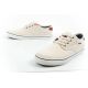 8. Wrangler buty męskie sportowe Calypso Derby trampki ecru modne wygodne