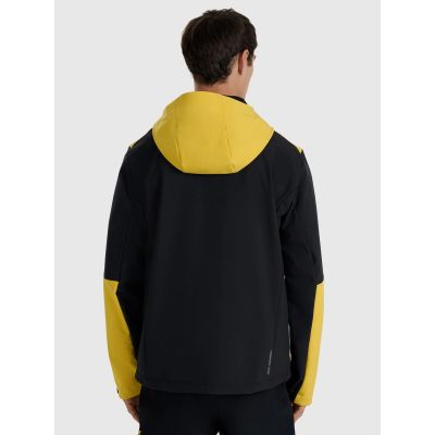 2. Kurtka softshell wiatroodporna membrana 8000 męska 4F 4FRAW25TSOFM506-71S