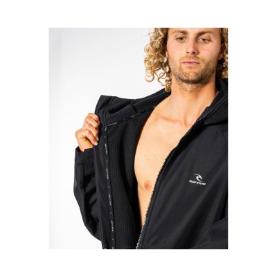4. Poncho RIP CURL Anti-Series Hooded Poncho - czarny