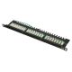 5. Patch panel Extralink EX.9663 (0.5U; kat. 6; 24xRJ-45)