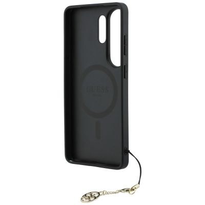 13. Etui Guess 4G Classic Logo Charm MagSafe na Samsung Galaxy S26 Ultra - różowe