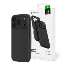 Etui AMAZINGTHING Glamour AllSkin na iPhone 18 Pro Max z osłoną aparatu kompatybilne z MagSafe - czarne