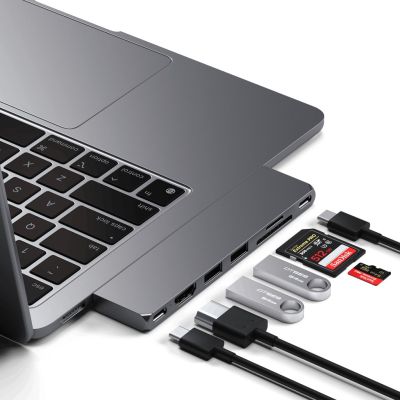 5. Hub Satechi Type-C Pro Hub Slim gwiezdna szarość - Smukła obudowa