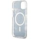 7. Etui Guess Golden Marble MagSafe na iPhone 14 Plus - czarne