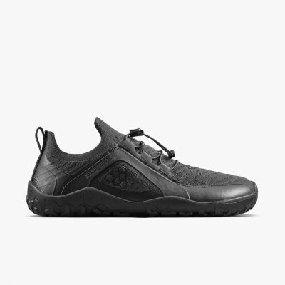 6. Vivobarefoot PRIMUS TRAIL KNIT FG MENS OBSIDIAN/OBSIDIAN (309114-01)