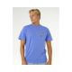 4. Koszulka męska RIP CURL Fade Out Icon Tee niebieska