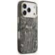 4. Etui Guess Python Pattern MagSafe na iPhone 17 Pro -czarne