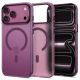 Etui Tech-Protect MagZero MagSafe na iPhone 17 Pro / 18 Pro - burgundowe matowe