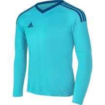 Koszulka bramkarska adidas Revigo 17 Junior AZ5391 z ochraniaczami na łokcie, wyposażona w technologię climacool oraz adizero