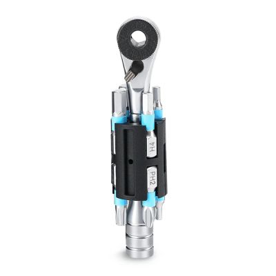 Multitool rowerowy Rockbros TG-8601 grzechotka S2 cylindryczna obudowa - czarny