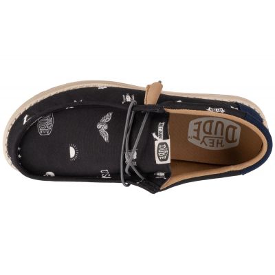 3. Buty Hey Dude Wally Stars N Skulls Print M 41284-001 