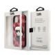 8. Etui Karl Lagerfeld Monogram Ikonik Patch na iPhone 13 mini - czerwone