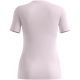 Koszulka termoaktywna z krótkim rękawem damska Odlo MERINO 200 BL TOP crew neck l/s różowa