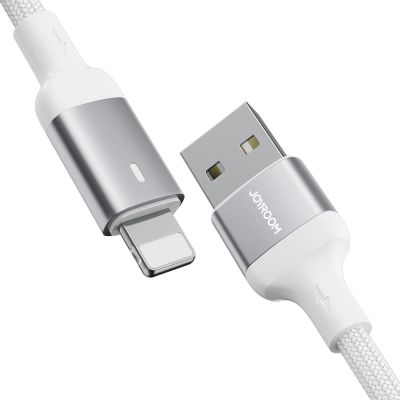 11. Kabel Joyroom Extraordinary Series A10 USB-A / Lightning 2.4A 1.2 m - biały