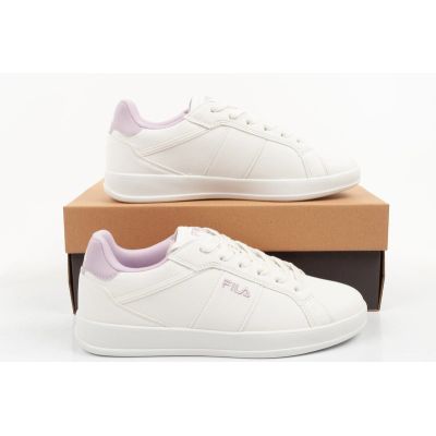 9. Fila buty sportowe damskie Foro trampki białe modne wygodne