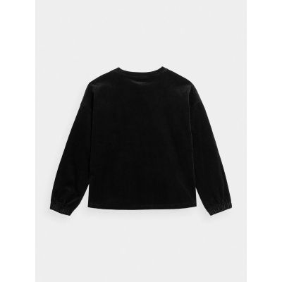 6. Bluza sztruksowa bez kaptura damska OUTHORN OTHAW22TSWSF076-20S