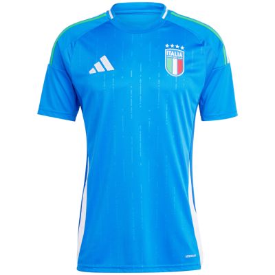 9. Koszulka męska adidas Italy 24 Home niebieska IN0657