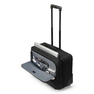 3. DICOTA D32036-RPET torba na laptop 43,9 cm (17.3") Pokrowiec w typie walizki na naóżkach Czarny