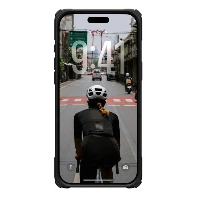 4. Urban Armor Gear 11452811404G pokrowiec na telefon komórkowy 17,5 cm (6.9") Czarny, Przezroczysty