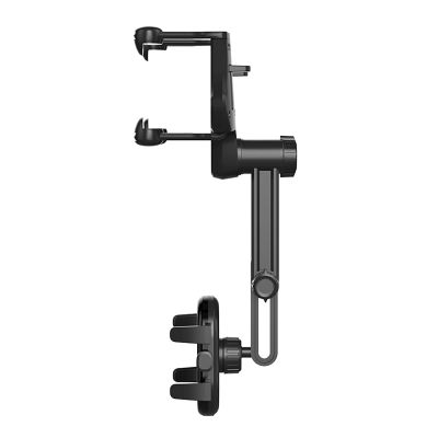 3. Uchwyt na telefon do samochodu na lusterko wsteczne - czarny