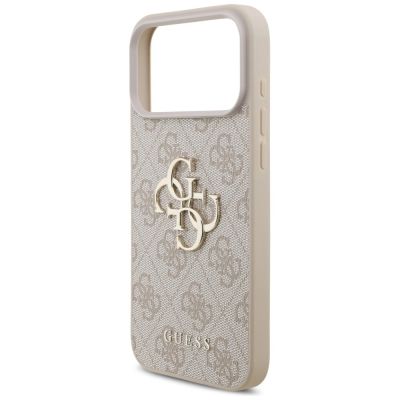 6. Etui Guess 4G Big Logo na iPhone 17 Pro Max / 18 Pro Max - różowe