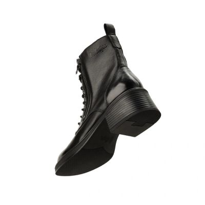 5. Lee Cooper buty damskie botki czarne trzewiki na zamek skóra naturalna