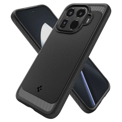 11. Etui Spigen Rugged Armor na Xiaomi 15T Pro - czarne