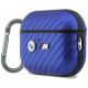 2. Etui BMW M Carbon Metal Logo na AirPods Pro 3 - jasnoniebieskie
