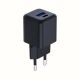 12. Ładowarka sieciowa 3mk Hyper GaN Charger 20W QC4+ PD PPS USB-C USB-A - czarna