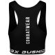 10. Top krótki damski czarny COMBATWEAR | DBX Bushido