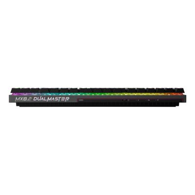2. CHERRY MX 8.2 Pro TMR Wireless klawiatura Gaming USB + RF Wireless + Bluetooth QWERTZ Niemiecki Czarny