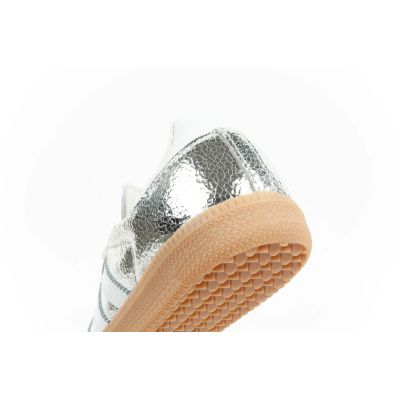 7. Adidas buty damskie sportowe Samba OG srebrne sneakersy modne skóra