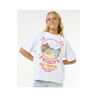 2. Koszulka RIP CURL Cove Heritage Tee biały