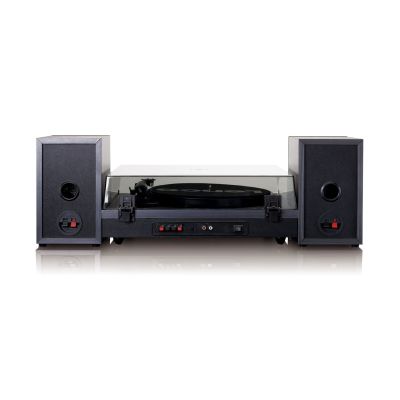 5. Lenco LS-300 Gramofon z napędem pasowym Czarny Automatyczny