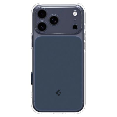 3. Etui Spigen Thin Fit MagSafe na iPhone 17 Pro Max - przezroczysto-granatowe