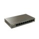 7. Tenda TEF1109P-8-102W łącza sieciowe Fast Ethernet (10/100) Obsługa PoE Metaliczny