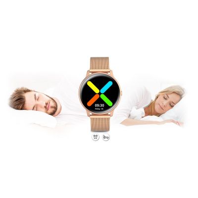 11. Damski SMARTWATCH G.Rossi SW015-4 Różowe złoto