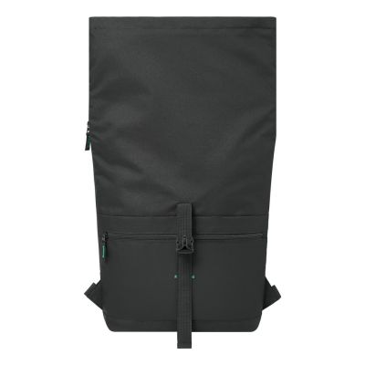 9. Rivacase Gremio plecak City backpack Czarny Poliester, Przetworzony politereftalan etylenu (rPET)