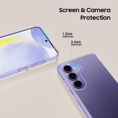 3. Etui Tech-Protect FlexAir Hybrid na Samsung Galaxy S25 FE - przezroczyste