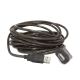 2. Kabel GEMBIRD UAE-01-5M (USB 2.0 M - USB 2.0 F; 5m; kolor czarny)