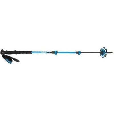 4. Kije skitourowe VIKING Vario Tour Skitouring 65-135cm, niebieskie