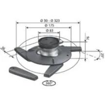 Vogels EPC6545 Uniwersalny uchwyt sufitowy do projektora Max 22LB