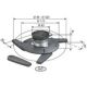 Vogels EPC6545 Uniwersalny uchwyt sufitowy do projektora Max 22LB