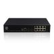 Zarządzalny przełącznik PoE+ LevelOne GB/L2 10-portowy 19" 180 W 1 Gb/s