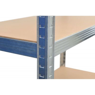 3. Regał AW 5 półek 180x90x40 nośność 250kg 5,0mm wciskany szybki montaż
