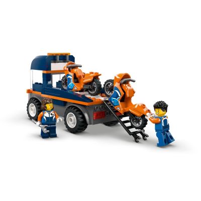 5. LEGO City 60491 Transporter motocykli