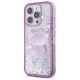 2. Etui Hello Kitty Liquid Glitter 50TH Anniversary Party na iPhone 16 Pro Max - fioletowe