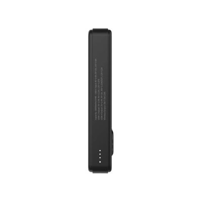 6. Powerbank Wozinsky WLWP-10KA0Y3S 22,5W PD Qi2 10000 mAh, z podstawką, 1x USB-A, 1x USB-C - czarny